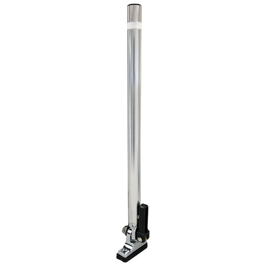 Perko 14" Folding Mount Pole Light - White All Round Light w/Quick Adjust Mount [1672DP0ALU]