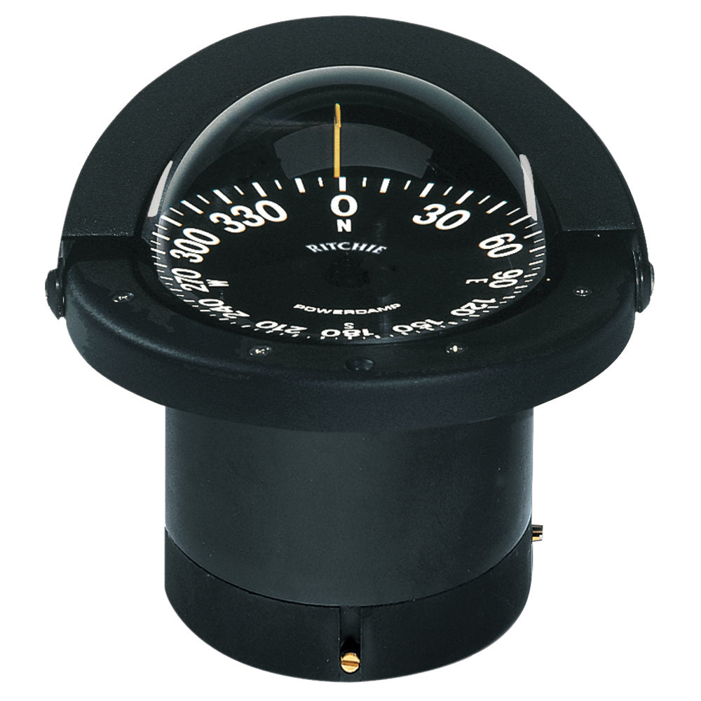 Ritchie FN-201 Navigator Compass - Flush Mount - Black [FN-201] - First Stop Marine