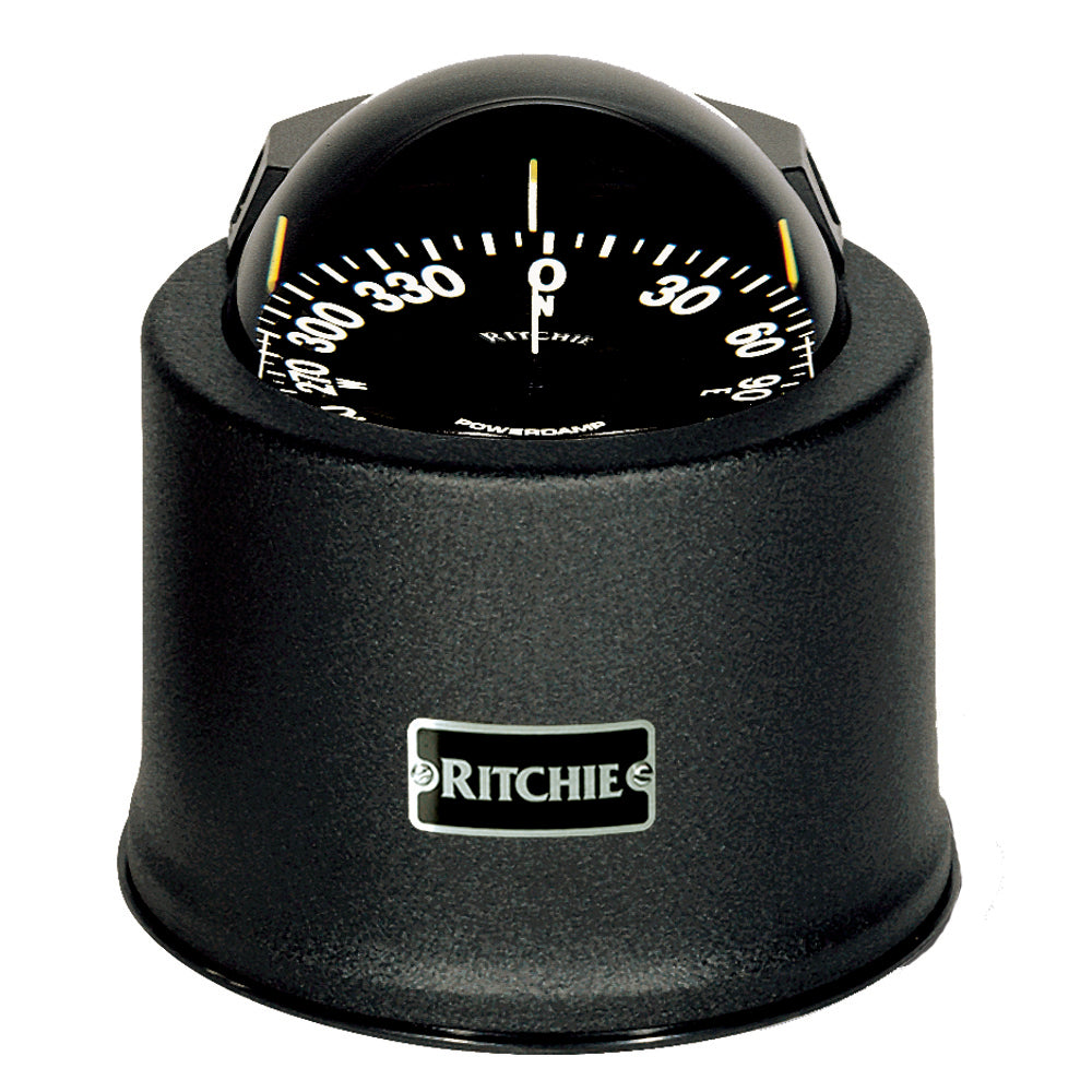 Ritchie SP-5-B GlobeMaster Compass - Pedestal Mount - Black - 5 Degree Card 12V [SP-5-B] - First Stop Marine
