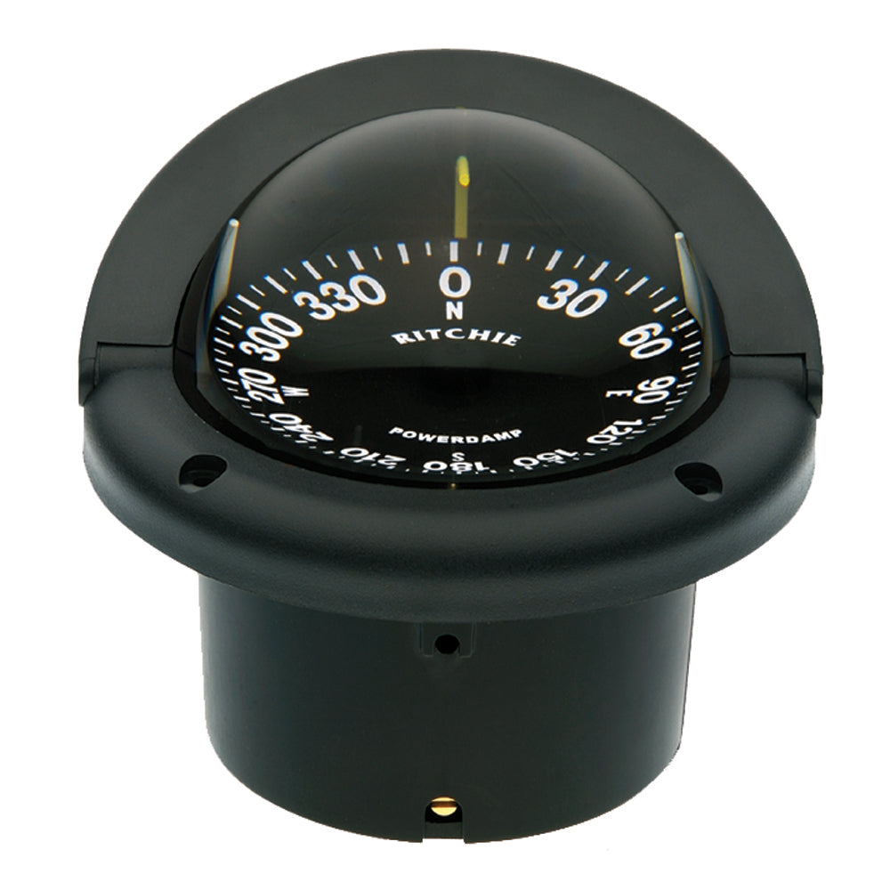 Ritchie HF-742 Helmsman Compass - Flush Mount - Black [HF-742] - First Stop Marine