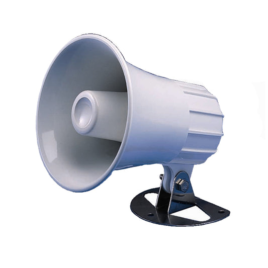 Standard Horizon 4.5" Round Hailer/PA Horn - White [220SW] - First Stop Marine