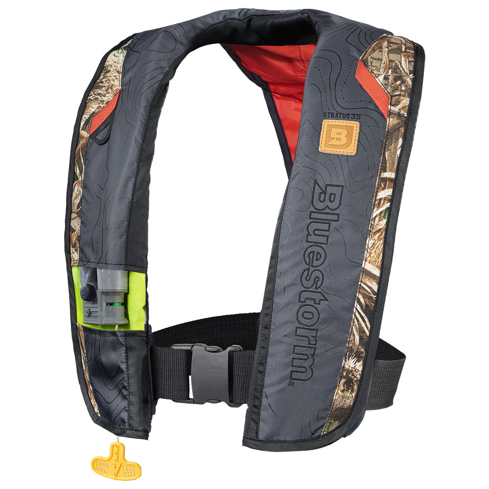 Bluestorm Stratus 35 Auto Type II Inflatable PFD - MAX5 Camo [BS-T1H-22-MX5]