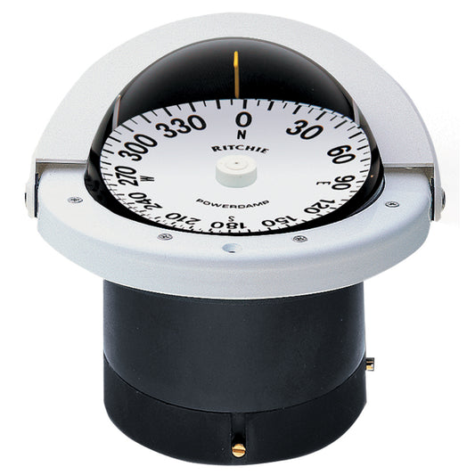 Ritchie FN-201W Navigator Compass - Flush Mount - White [FNW-201] - First Stop Marine