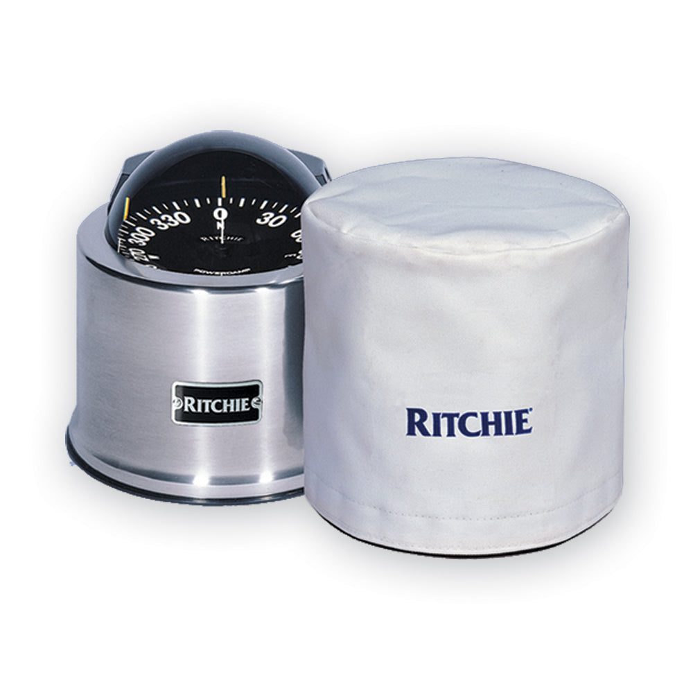 Ritchie GM-5-C 5" GlobeMaster Binnacle Mount Compass Cover - White [GM-5-C] - First Stop Marine