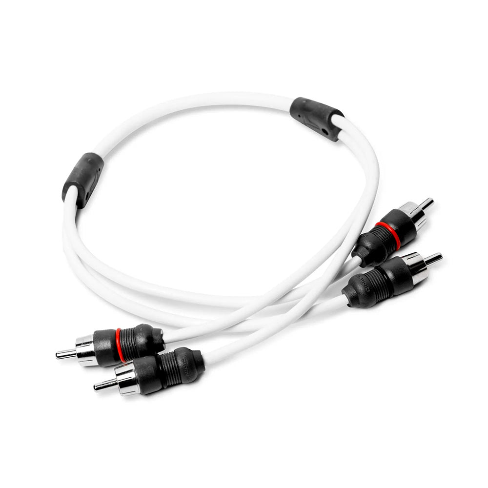 JL Audio 2-Channel 1.5' Marine Audio RCA Cable - XMD-WHTAIC2-1.5 [010-13554-00]