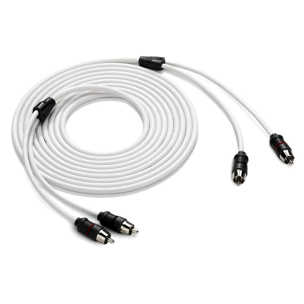 JL Audio 2-Channel 12' Marine Audio RCA Cable - XMD-WHTAIC2-12 [010-13414-00]