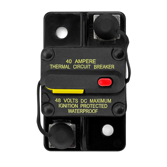 JL Audio 40 Amp Resettable Circuit Breaker - XMD-MCB-40 [010-13682-00] - First Stop Marine