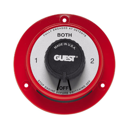 Guest 2101 Cruiser Series Battery Selector Switch w/o AFD [2101] - First Stop Marine