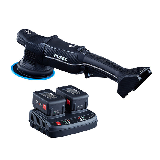 RUPES Random Orbital Polisher Bigfoot HLR15 iBrid Tool Plus Charger  2-Batteries [HLR15/CB2/STD] - First Stop Marine