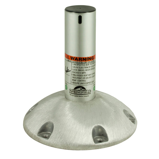 Springfield 2-3/8" Explorer Fixed-Height Locking Pedestal - 9" [1250309-LNS]