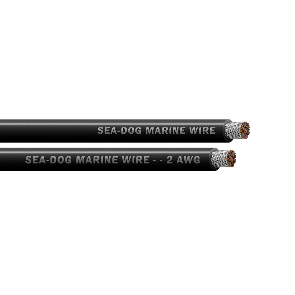 Sea-Dog 2 AWG Black Battery Cable - 250' [8002014]
