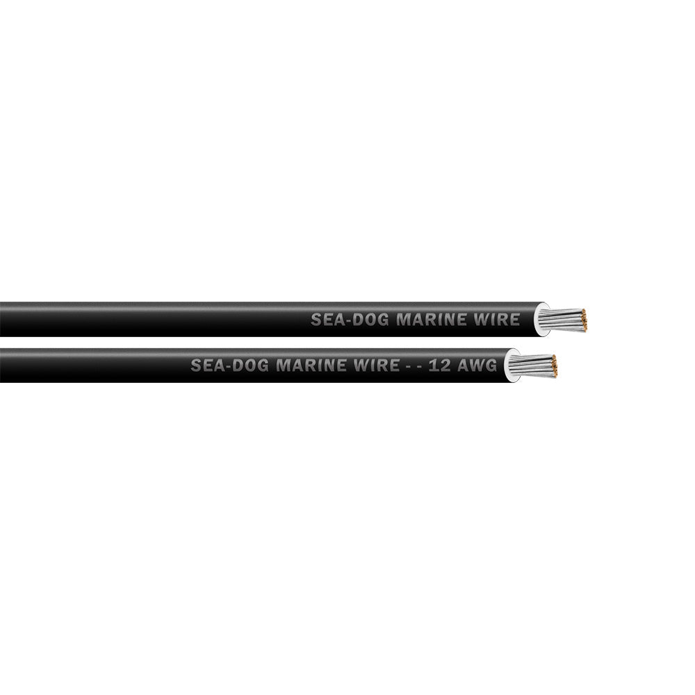 Sea-Dog 12 AWG Black Primary Wire - 400' [8012016]
