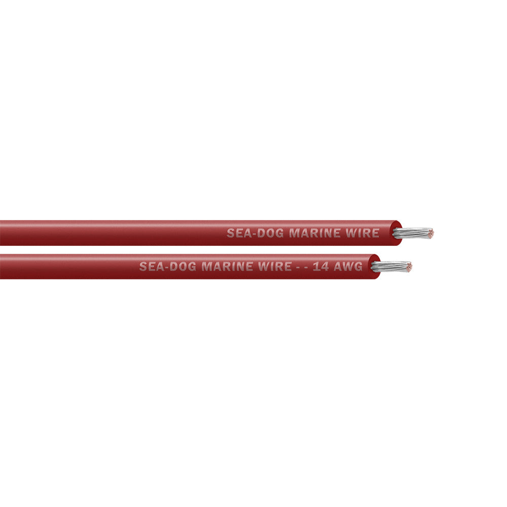 Sea-Dog 14 AWG Red Primary Wire - 100' [8014022]