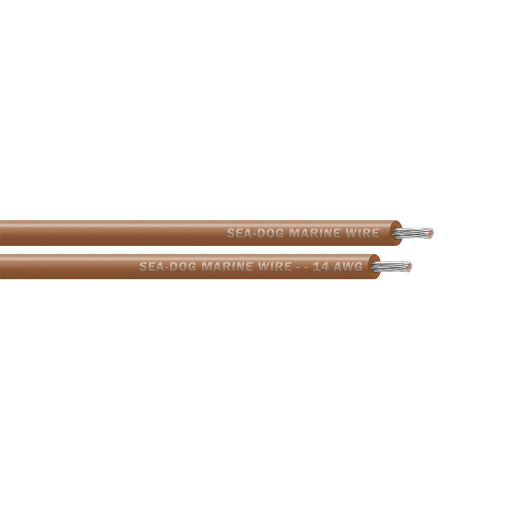Sea-Dog 14 AWG Tan Primary Wire - 100' [8014122]