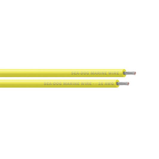 Sea-Dog 16 AWG Yellow Primary Wire - 1000' [8016039]