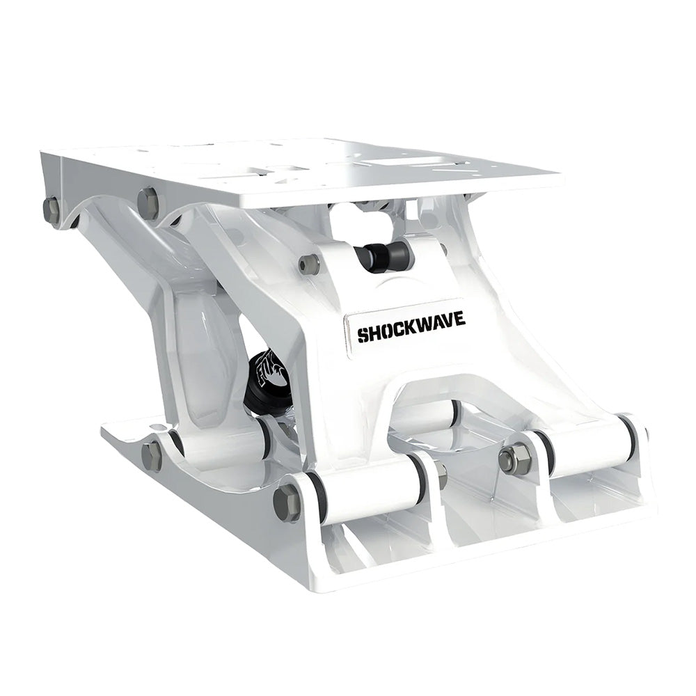 Shockwave S5-AL Suspension Base - White [SW-07823-W] - First Stop Marine
