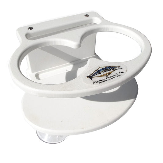 Deep Blue Marine Double Slim Can Drink Holder  Cell Phone - White [DSD-CELL] - First Stop Marine