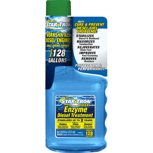 Star brite Star-Tron Enzyme Diesel Treatment - Small Engine Formula - 8 oz [14408]