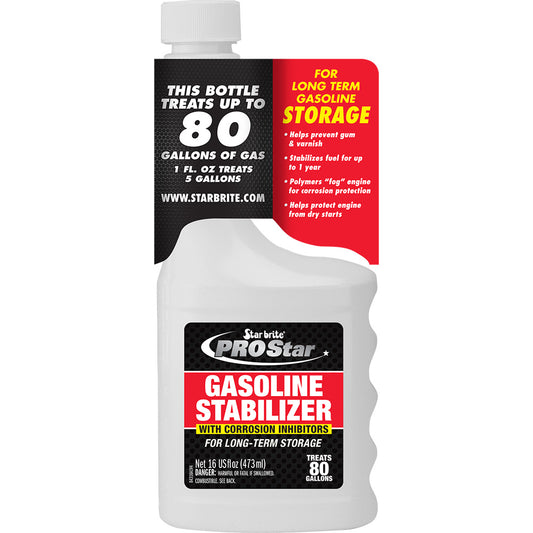 Star brite PRO Star Gas Stabilizer w/Corrosion Inhibitors - 16 oz [84316]