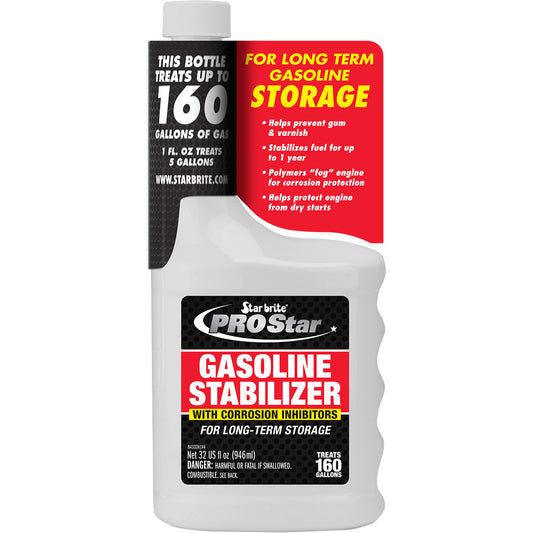 Star brite PRO Star Gas Stabilizer w/Corrosion Inhibitors - 32 oz [84332]