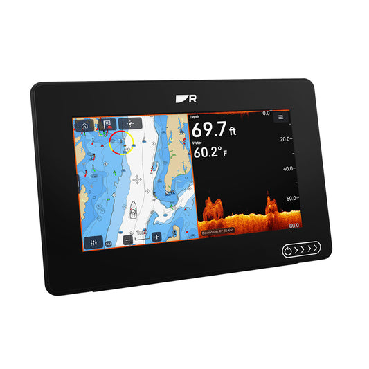 Raymarine Axiom 2 RV 7" Chartplotter/Fishfinder w/RealVision 3D Sonar, Lighthouse North America Chart  RV-100 Transducer [E70721-03-102]