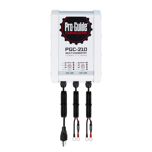 Pro-Guide 2 Bank On-Board Battery Charger - 12V - 10-Amp [PGC-210]