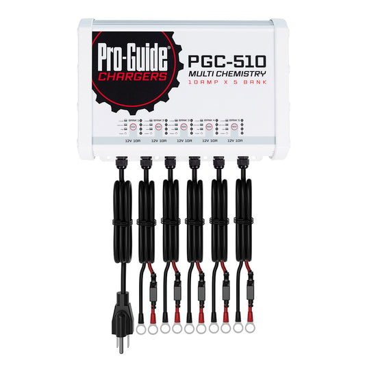 Pro-Guide 5 Bank On-Board Battery Charger - 12V - 40-Amp [PGC-510]