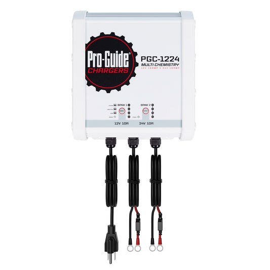 Pro-Guide 2 Bank On-Board Battery Charger - (1) 12V / (1) 24V - 20-Amp [PGC-1224]