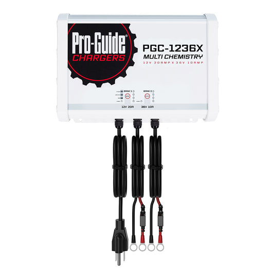 Pro-Guide 2 Bank On-Board Battery Charger - (1) 12V / (1) 36V - 30-Amp [PGC-1236X]