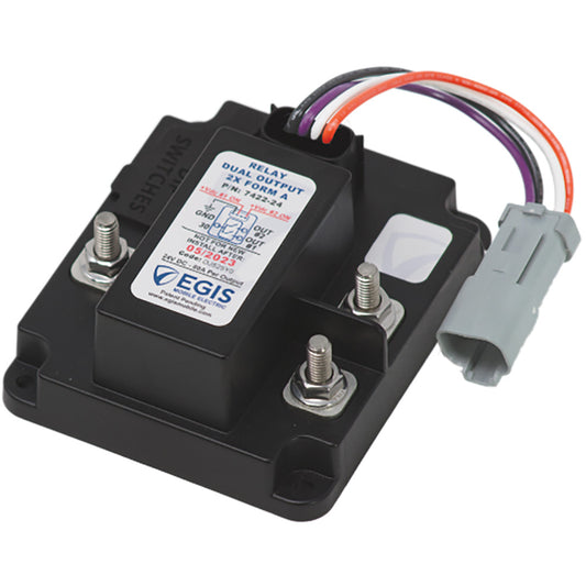 Egis TH3 Dual Relay 2 x 80A - 24V [7422-24]