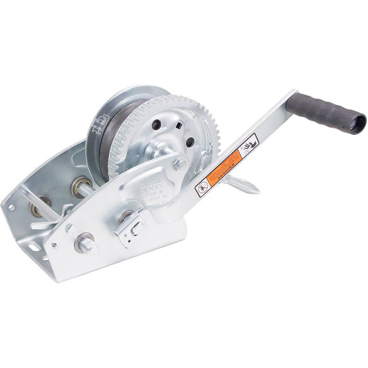 Load Rite Two-Speed Trailer Winch - 2500lbs - 27' Strap - 8" Handle [6089.28]
