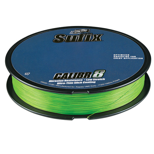 Sufix Calibr8 Braid 300yds 8lb - Neon Lime [694-108L]