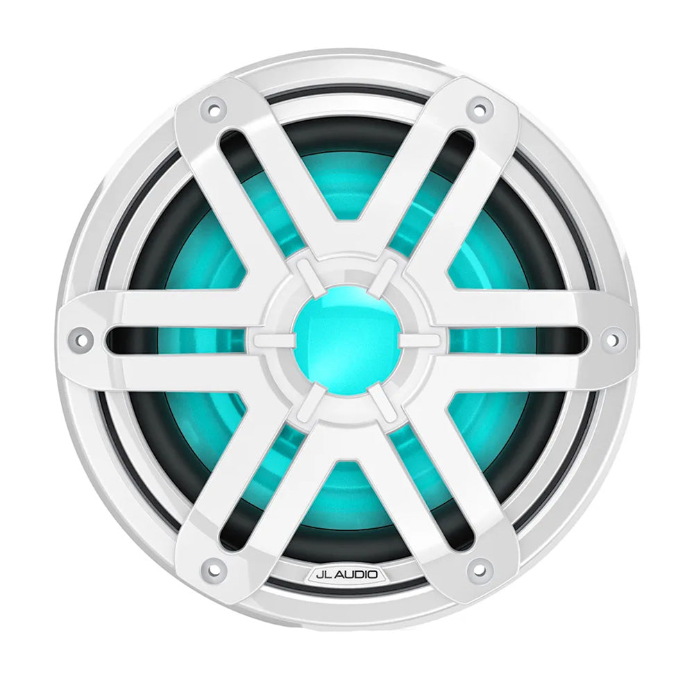 JL Audio M200 Marine Subwoofer 10" w/LED  White Sport Grille [010-04759-00]