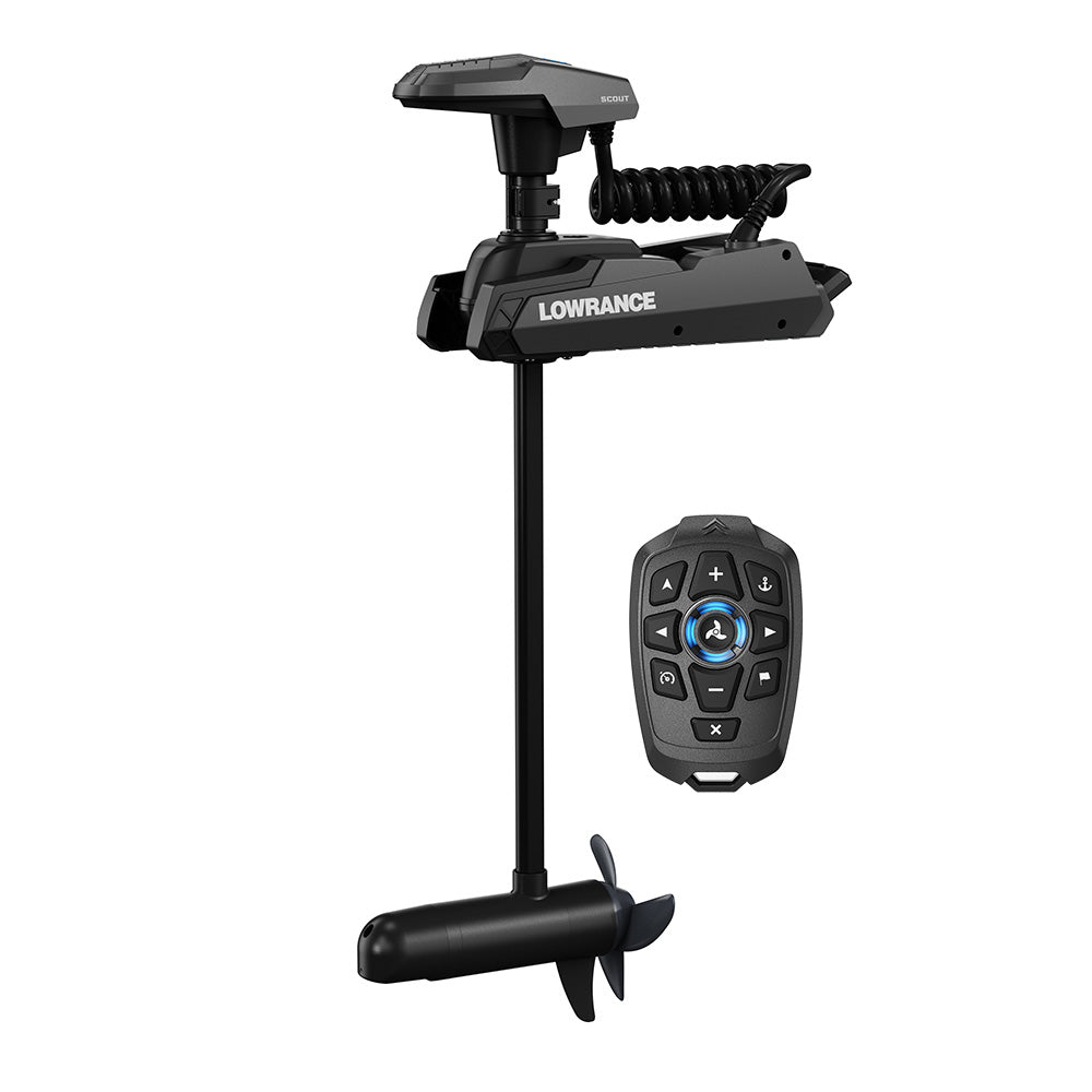 Lowrance Scout Trolling Motor - FW - 12V - 36" Shaft w/GPS  Compact Remote [000-16260-001]