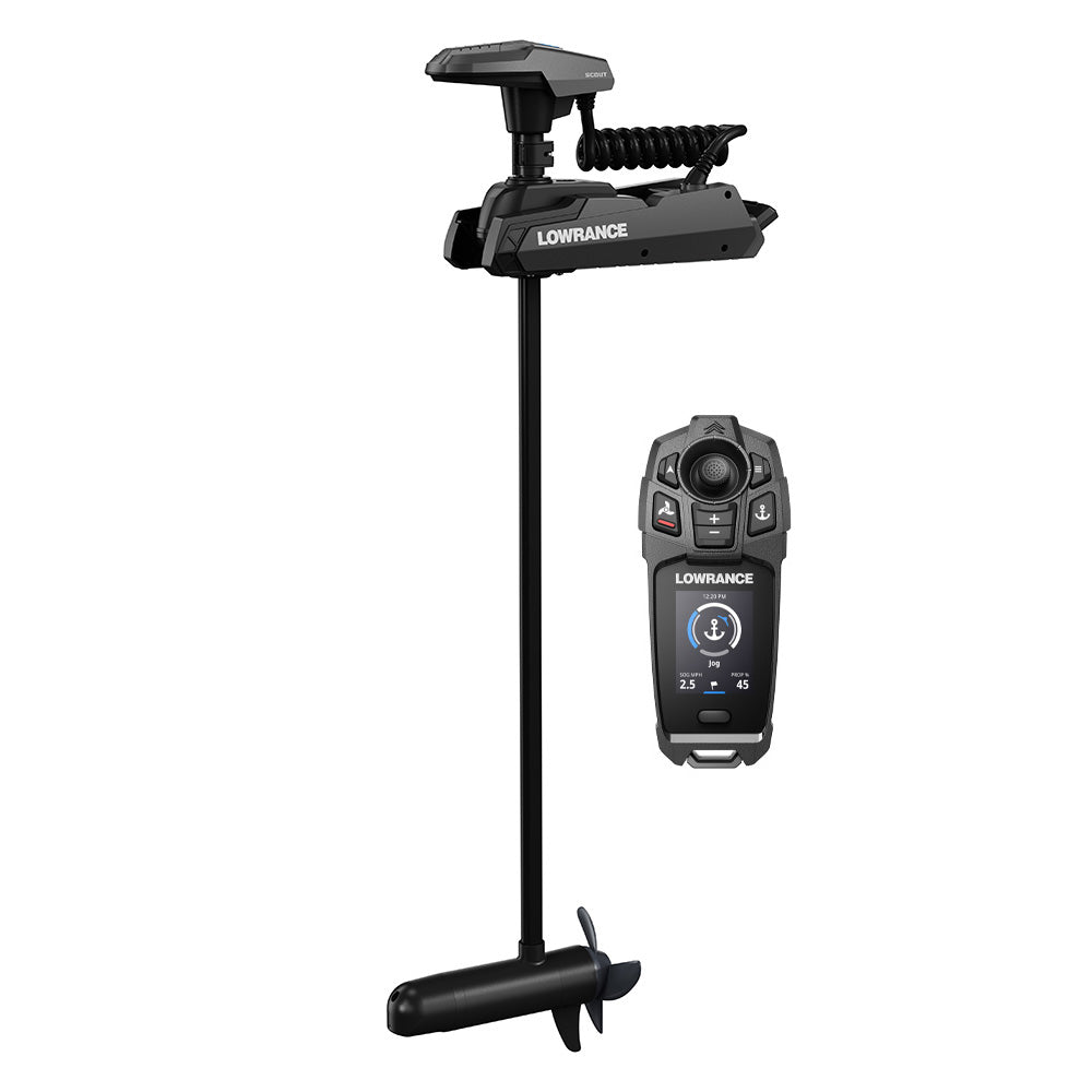 Lowrance Scout Trolling Motor - FW - 24V - 54" Shaft w/GPS  HDI Nosecone Transducer  Freesteer Remote [000-16264-001]