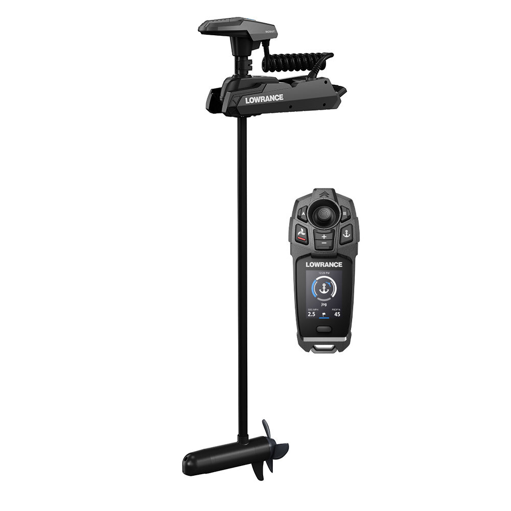 Lowrance Scout Trolling Motor - FW - 24V - 60" Shaft w/GPS  HDI Nosecone Transducer  Freesteer Remote [000-16265-001]