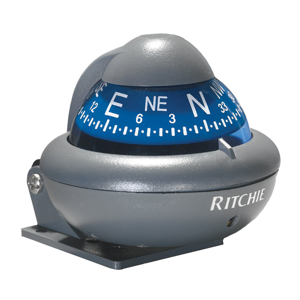 Ritchie X-10-A RitchieSport Automotive Compass - Bracket Mount - Gray [X-10-A] - First Stop Marine