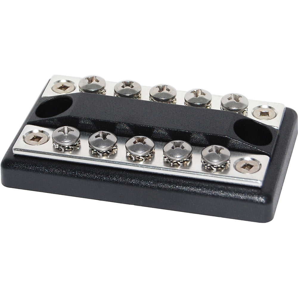 Blue Sea 2701 DualBus 100 Ampere Common BusBars 5 x 8-32 Screw Terminal [2701] - First Stop Marine