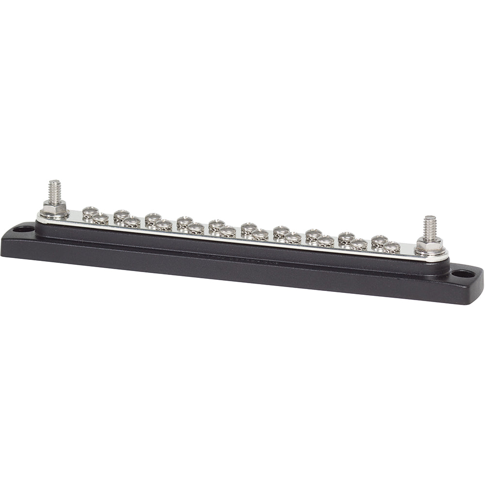 Blue Sea 2302 150AMP Common BusBar 20 x 8-32 Screw Terminal [2302] - First Stop Marine