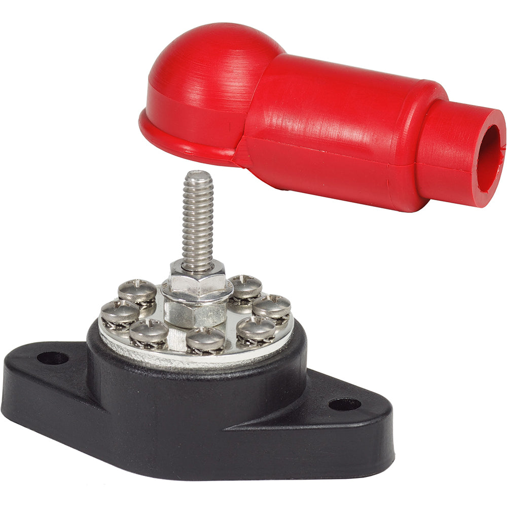 Blue Sea 2101 PowerPost Plus Cable Connector - 1/4" Stud [2101] - First Stop Marine