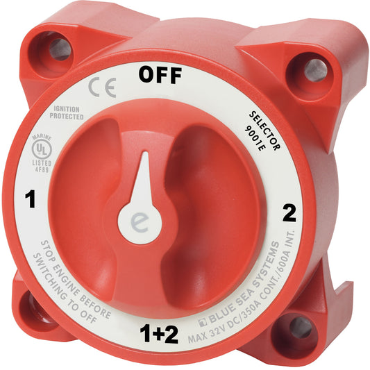 Blue Sea 9001e e-Series Battery Switch Selector [9001E] - First Stop Marine