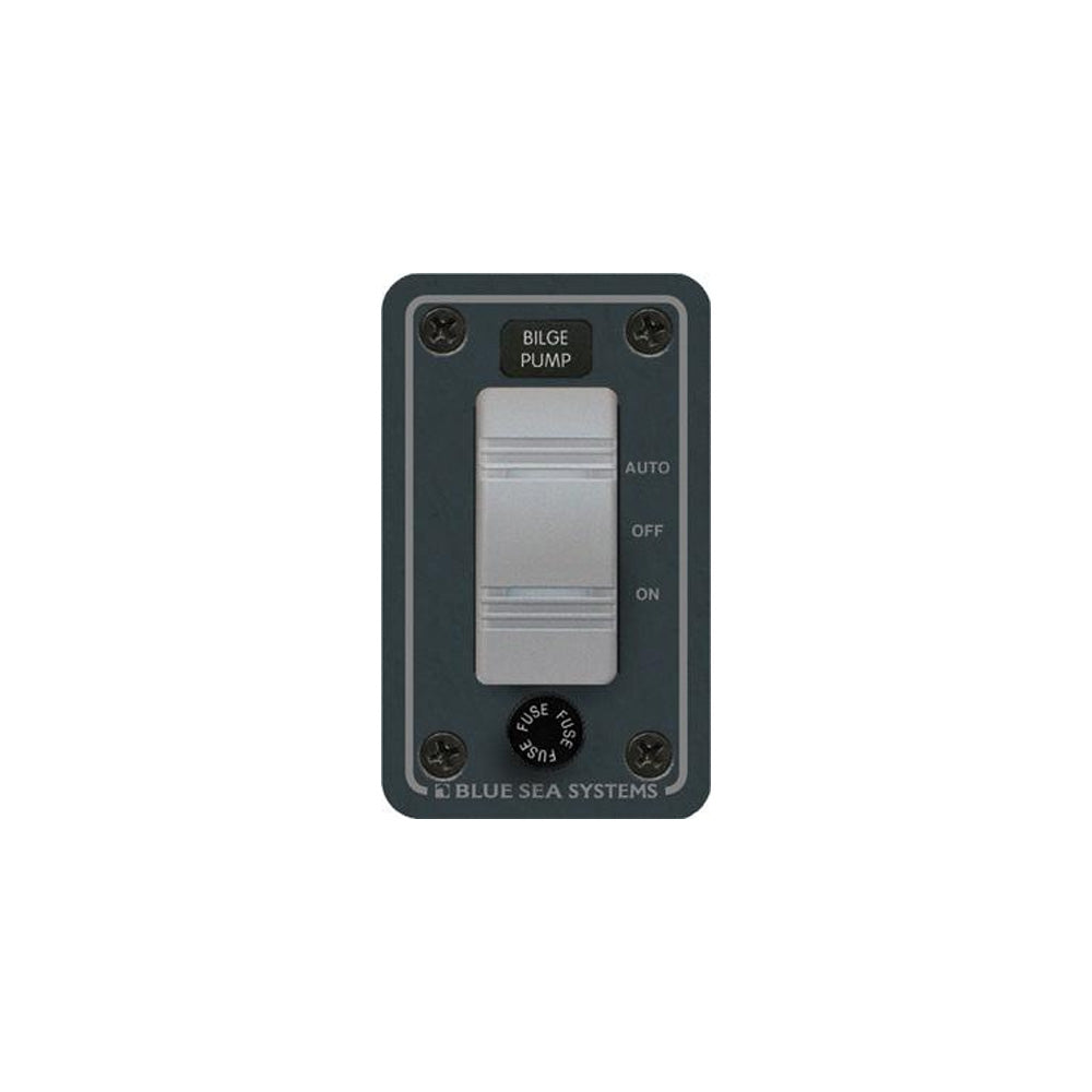 Blue Sea 8263 Contura Single Bilge Pump Control Panel [8263] - First Stop Marine