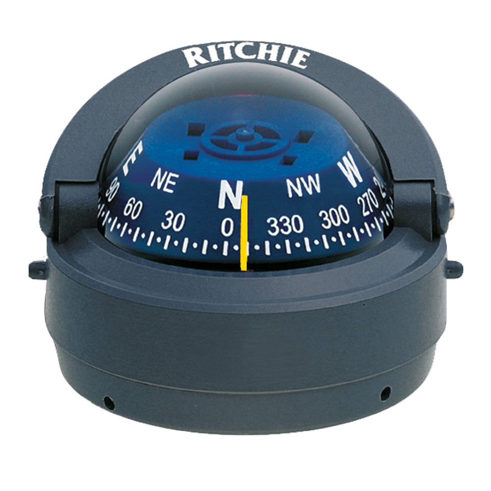 Ritchie S-53G Explorer Compass - Surface Mount - Gray [S-53G] - First Stop Marine