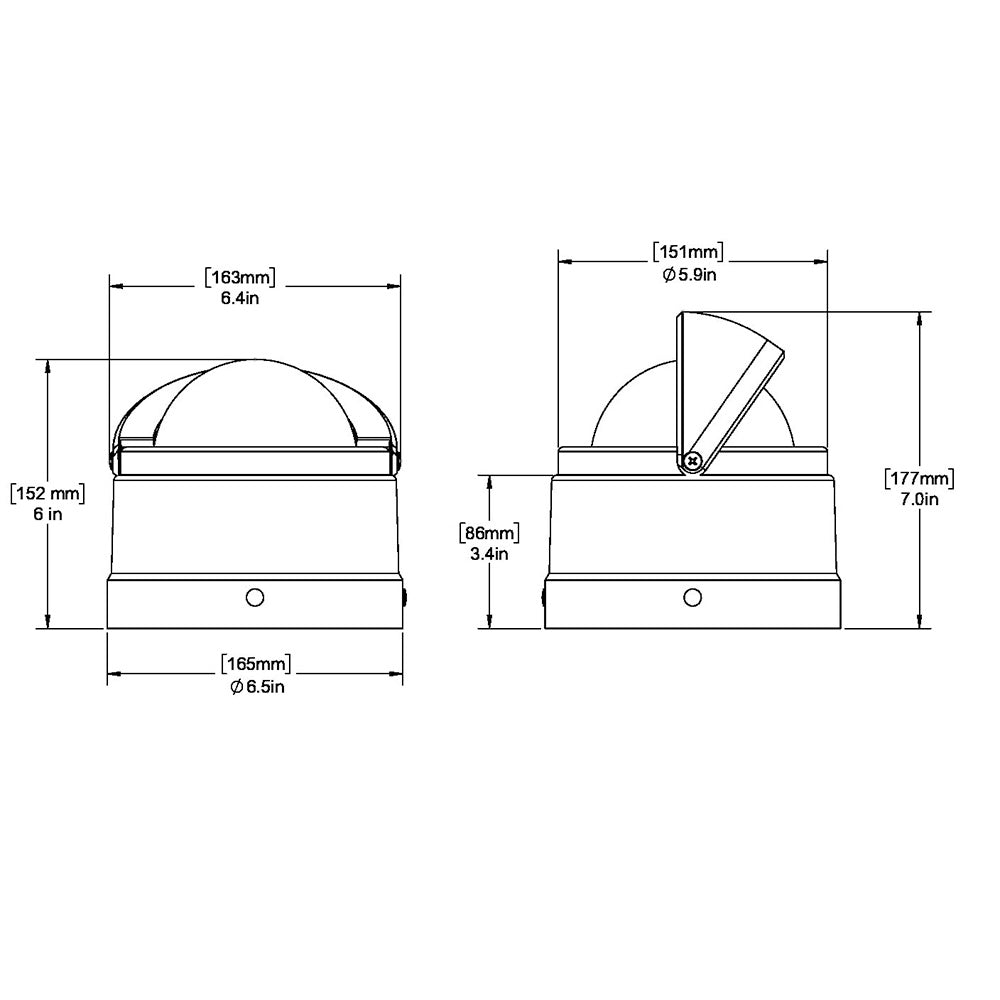 Ritchie DNW-200 Navigator Compass - Binnacle Mount - White [DNW-200] - First Stop Marine