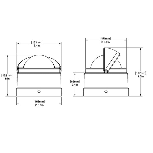 Ritchie DNW-200 Navigator Compass - Binnacle Mount - White [DNW-200] - First Stop Marine