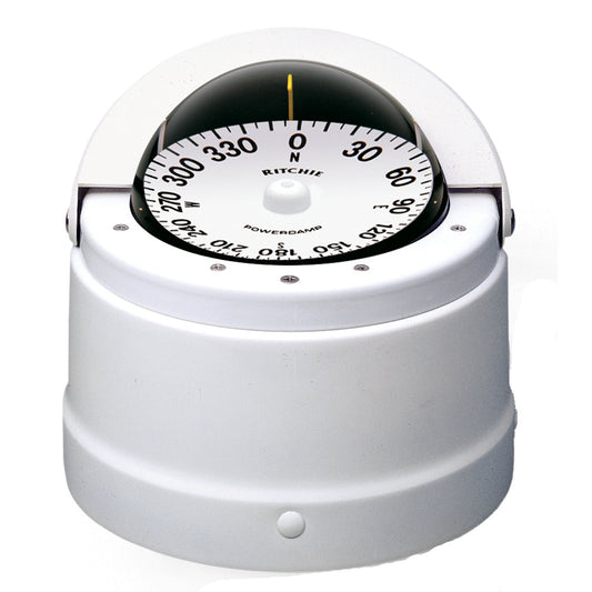 Ritchie DNW-200 Navigator Compass - Binnacle Mount - White [DNW-200] - First Stop Marine