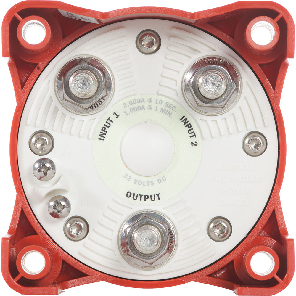Blue Sea 9002e e-Series Battery Switch Selector w/Alternator Field Disconnect [9002E] - First Stop Marine