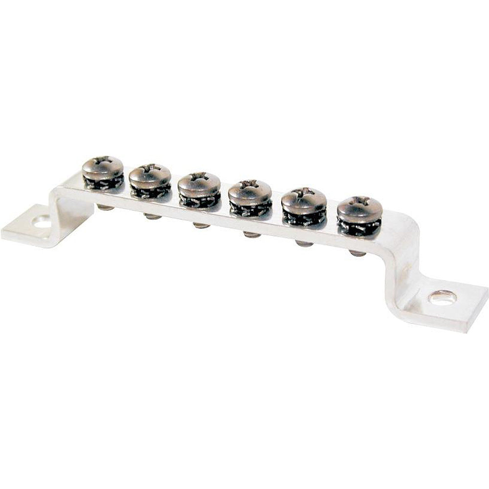 Blue Sea 2306 MiniBus 100AMP Common BusBar Grounding BusBar 6 x 8-32 Screw Terminal [2306] - First Stop Marine