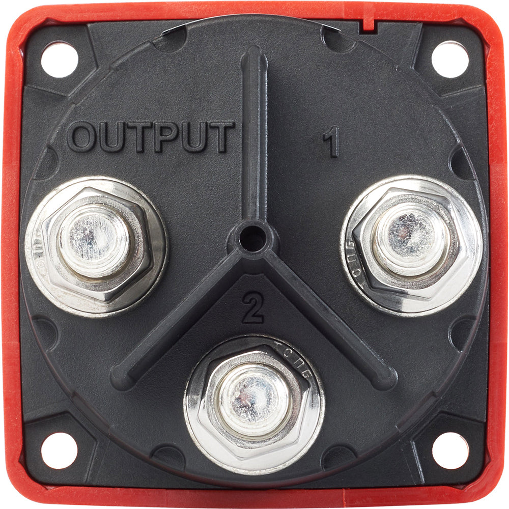 Blue Sea 6007 m-Series (Mini) Battery Switch Selector Four Position Red [6007] - First Stop Marine