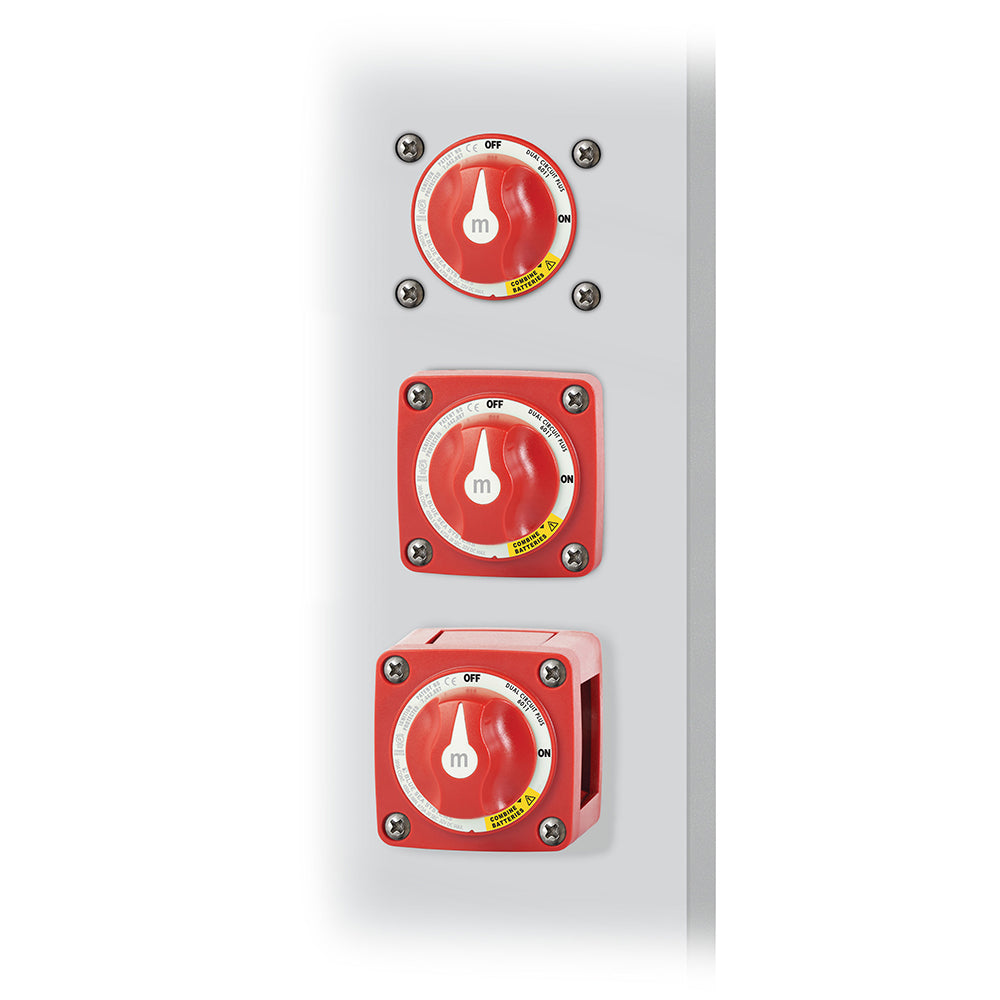 Blue Sea 6011 m-Series (Mini) Battery Switch Dual Circuit Plus [6011] - First Stop Marine